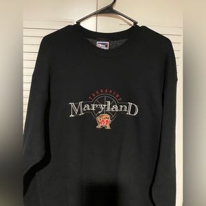 Vintage 90’s ProPlayer Maryland Terrapins Crew Neck